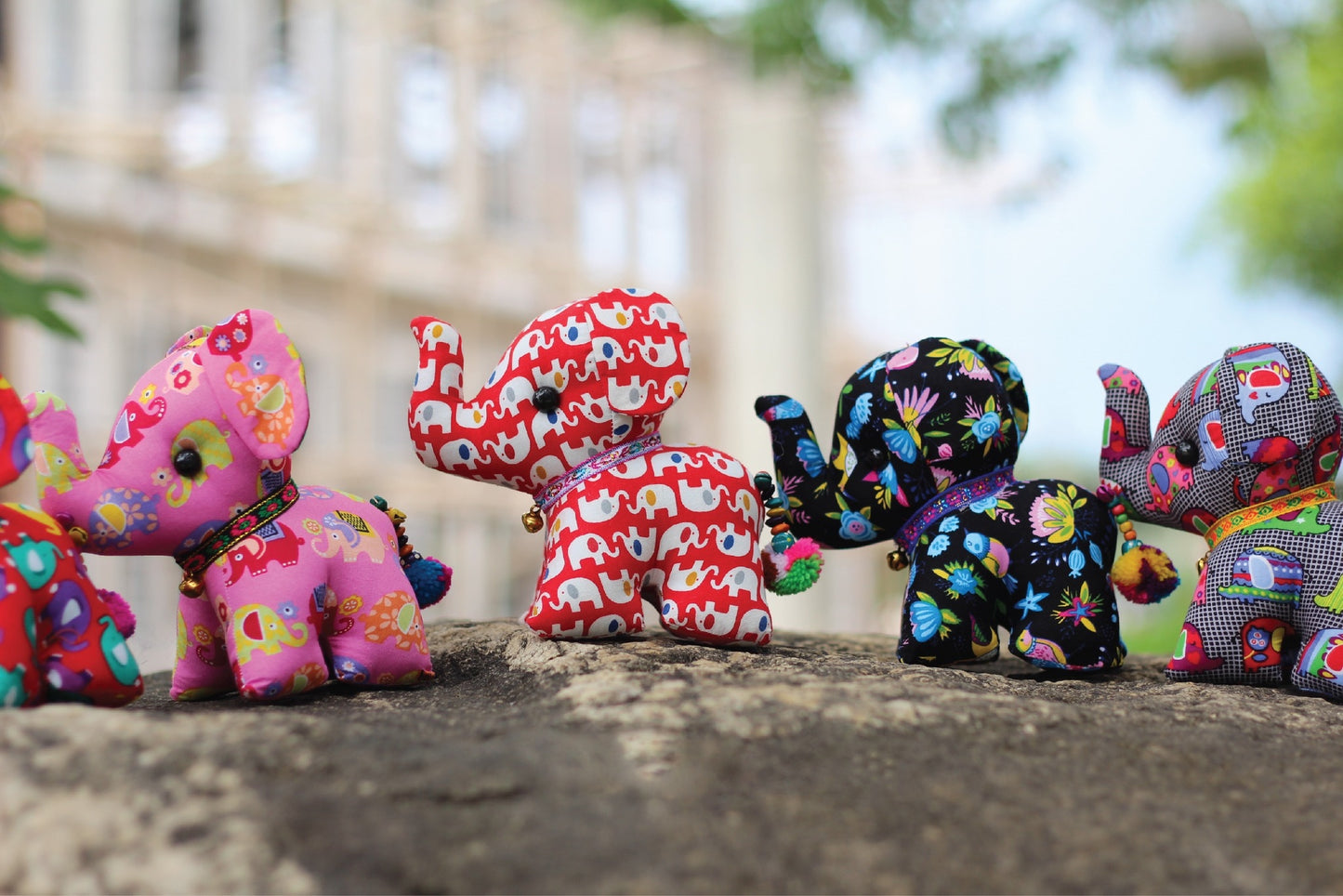 HANDMADE ELEPHANT PLUSH DOLLS