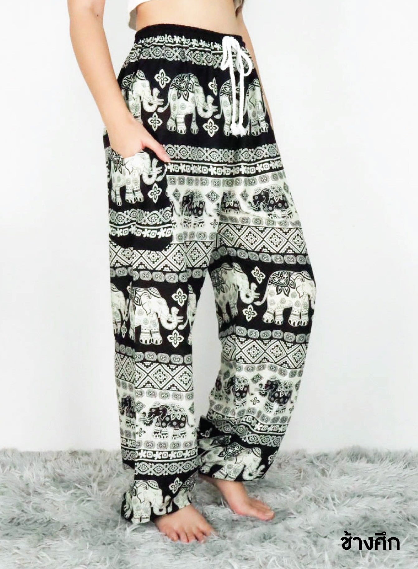 ELEPHANT STRING PANTS JUMPER LEGS