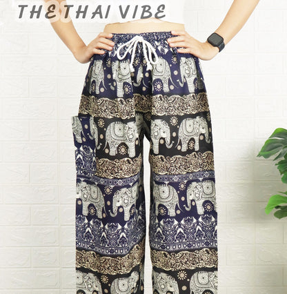 ELEPHANT STRING PANTS STRAIGHT LEGS