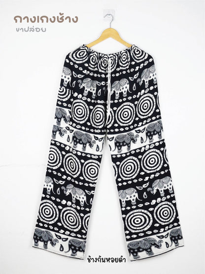 ELEPHANT STRING PANTS STRAIGHT LEGS