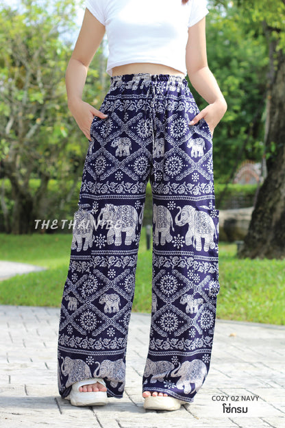 ELEPHANT COZY PANTS CARGO STYLE