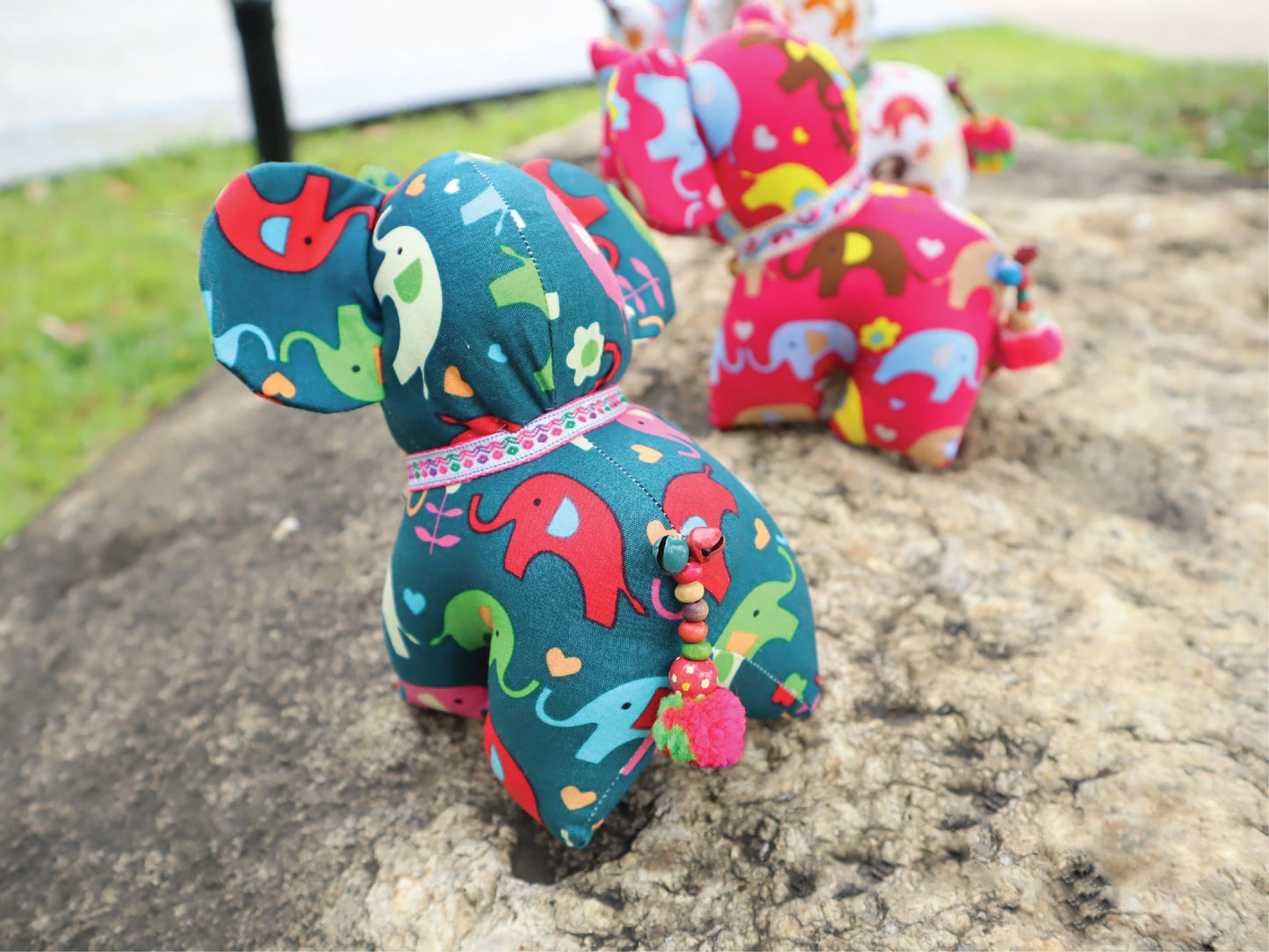 HANDMADE ELEPHANT PLUSH DOLLS